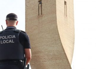 Imagen de recurso de la Policía Local de Alaquàs. Detenido por robos