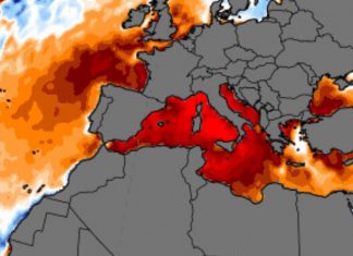 La temperatura del Mediterráneo, muy por encima de lo habitual en esta época del año