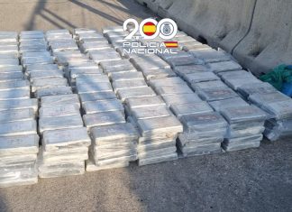 Intervenidos en el puerto de Valencia 675 kilos de cocaína oculta en un camión procedente de Ibiza