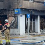 El cableado del falso techo de la tienda incendiada en la avenida del Puerto podría ser el origen del fuego