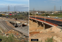 Reabre el puente de la CV-33 sobre el barranco del Poyo