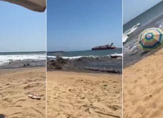 Un barco provoca un minitsunami en la playa del puerto de Huelva: ¿Podría pasar en València?