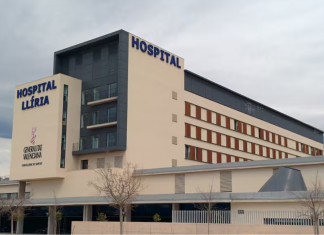Un enfermo de Psiquiatría provoca un incendio en el Hospital de Llíria tras prender fuego a unas sábanas