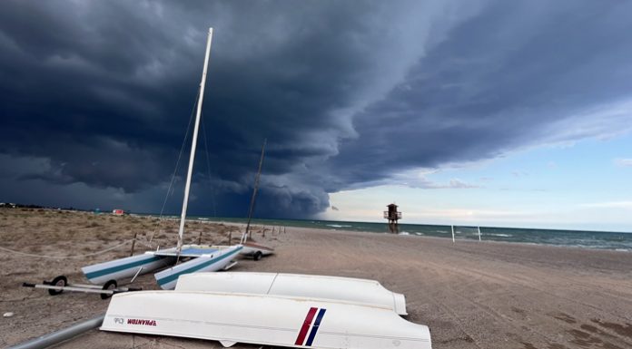 Imágenes impactantes del temporal de este sábado