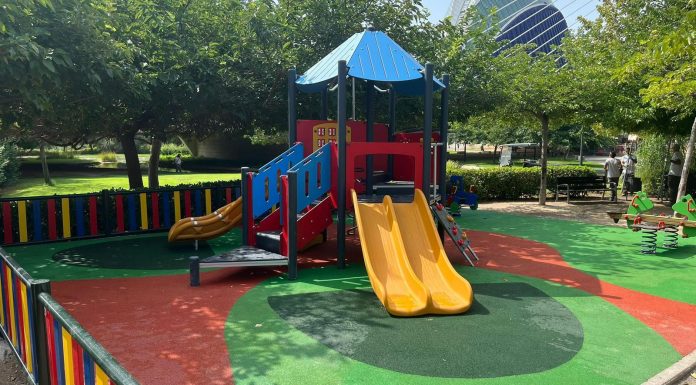 Abre un nuevo parque infantil junto a la Ciudad de las Artes