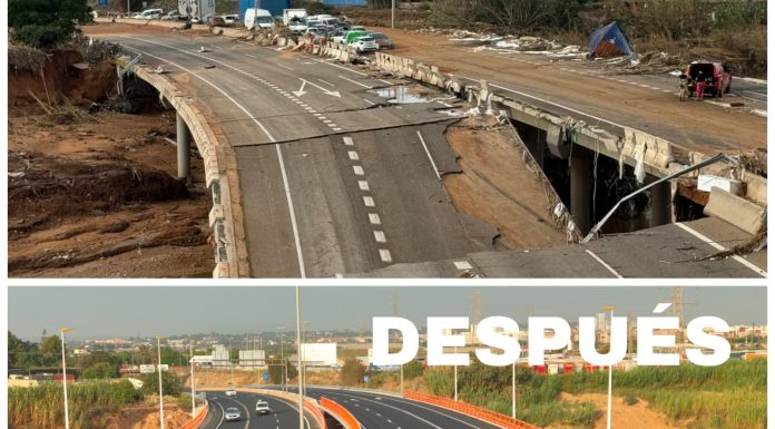 Reabre la autovía de Torrent preparada para aguantar si hubiera otra DANA