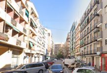 Dos policías disparan a un hombre que ha intentado agredirles en Valencia