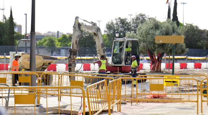 52 agentes de refuerzo policial para mitigar el tráfico por las obras de Pérez Galdós y Giorgeta