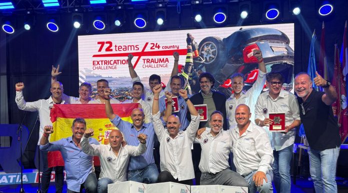 Bomberos de Valencia son el segundo mejor equipo en el Mundial de Rescates