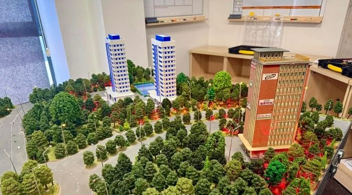Crean una maqueta a escala de Valencia para evitar incendios de forma pionera