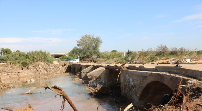 El Gobierno de España reparará el puente histórico de Quart de Poblet dañado por la DANA Puente histórico de Quart de Poblet, días después del paso de la DANA