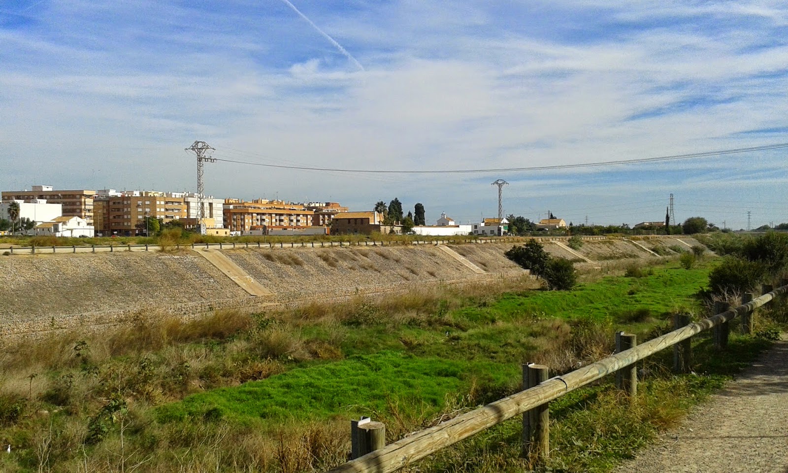 Barranco del Carraixet a su paso por Almàssera