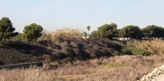 Barranco del Carraixet entre Almàssera y Bonrepòs i Mirambell