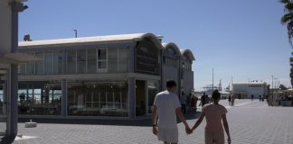 Chiringuitos de la playa de la Malva-rosa