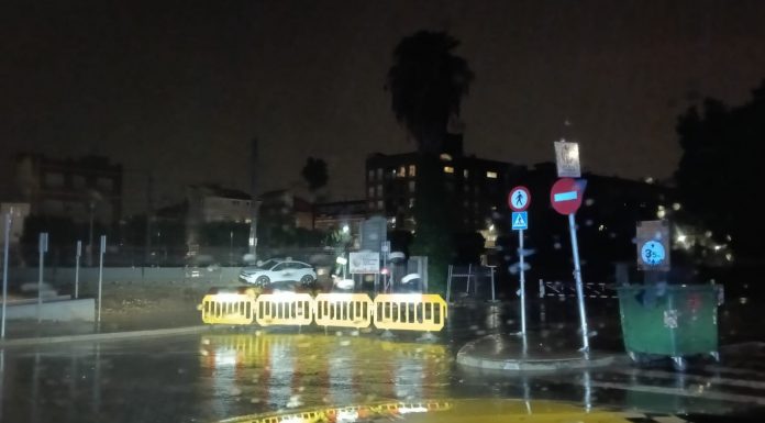 Noche en alerta: el temporal golpea de madrugada a Valencia capital y los municipios de l’Horta Sud