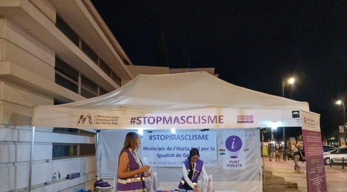 Quart de Poblet se blinda contra el acoso en sus fiestas con los Puntos Violeta Punto Violeta en Quart de Poblet