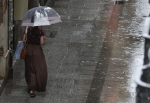 Alerta naranja por fuertes lluvias y tormentas en Valencia