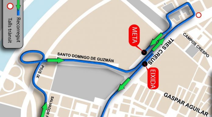 Cortes de tráfico este domingo en Sant Marcelino y San Isidro