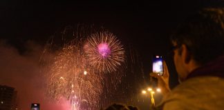 Cómo y dónde ver el castillo de fuegos artificiales del 9 de octubre