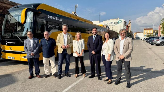 Presentación de la nueva línea de bus entre Rafelbunyol, El Puig de Santa María y Puçol