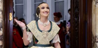 Carmen Prades en su proclamación