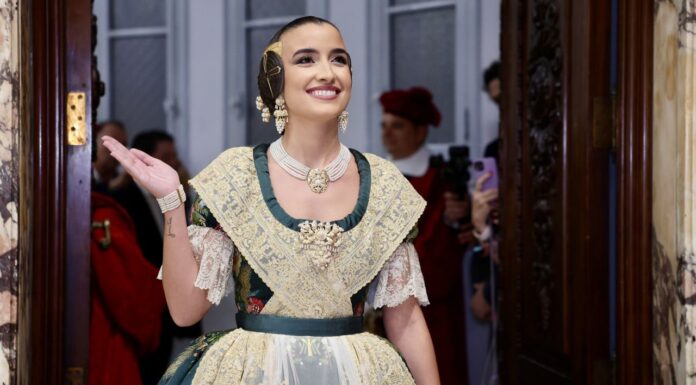 Valencia exalta hoy a la Fallera Mayor de 2026 Carmen Prades en su proclamación