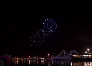 200 drones iluminarán el cielo de Valencia por la celebración del 9 de octubre