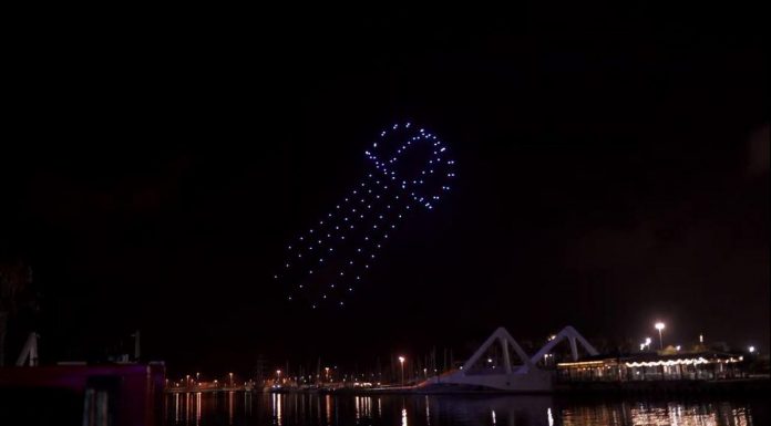 200 drones iluminarán el cielo de Valencia por la celebración del 9 de octubre