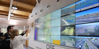 Cámaras en el nuevo cauce del Túria