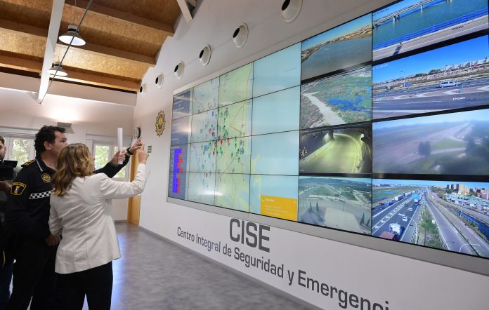 Cámaras en el nuevo cauce del Túria