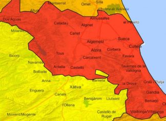 Alerta roja en el litoral sur
