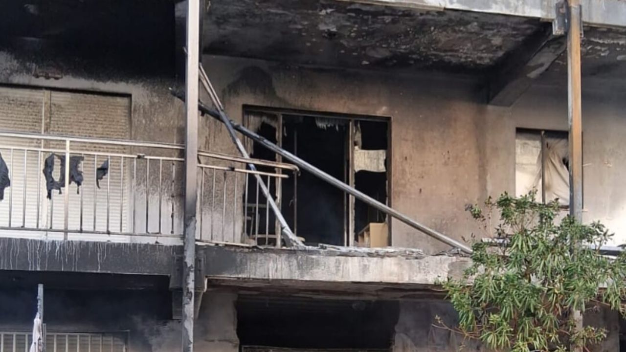 Primera planta de la vivienda de Gandia