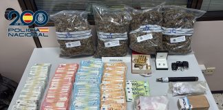 Drogas incautadas por la Policía Nacional