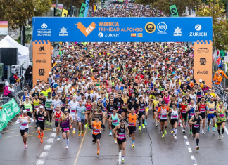 Valencia se cierra al tráfico este fin de semana por el Medio Maratón: calles cortadas, recorrido y horarios