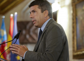 El ya expresident de la Generalitat, Carlos Mazón | MANUEL BRUQUE (EFE)