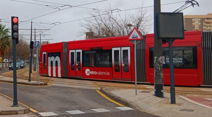 Metrovalencia interrumpe las líneas 4, 6 y 8 del tranvía este viernes