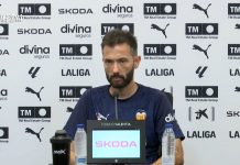 El Valencia CF quiere mejorar en acciones a balón parado