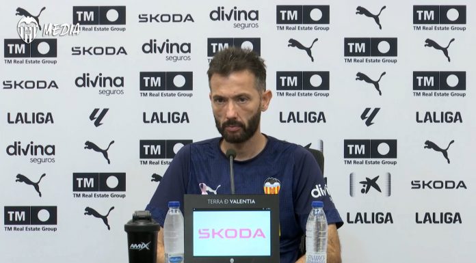 El Valencia CF quiere mejorar en acciones a balón parado