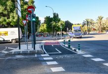 Abren en Valencia un nuevo carril bici que conecta la calle Sant Vicent con La Rambleta