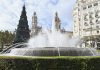 La fuente del Ayuntamiento lucirá como nueva estas navidades