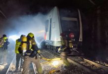 Metrovalencia simula un incendio en el trayecto de Ángel Guimerà a Plaça Espanya