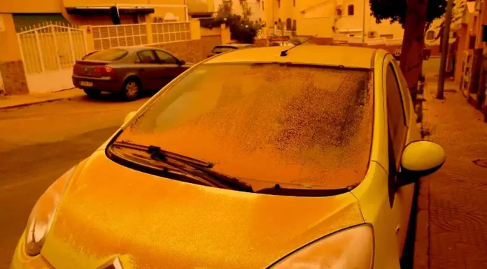 Así afectará a Valencia la “lluvia de sangre” provocada por la borrasca Claudia