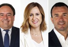 ¿Quiénes son los tres nombres clave tras la dimisión de Mazón? Pérez Llorca, Catalá y Mompó (de izq. a dcha.). Nombres tras Mazón