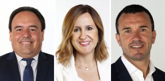 Pérez Llorca, Catalá y Mompó (de izq. a dcha.). Nombres tras Mazón