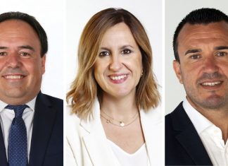 Pérez Llorca, Catalá y Mompó (de izq. a dcha.). Nombres tras Mazón