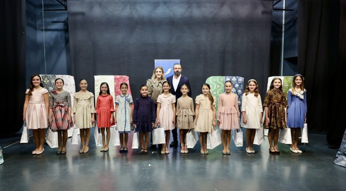 Las integrantes de la Corte de Honor Infantil 2026 descubren las telas que lucirán