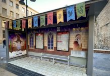 Así es la parada de autobús de Harry Potter que acaba de llegar a València