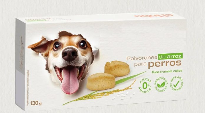 Fabrican un turrón para perros que crea tendencia