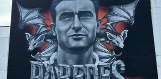 Albal presenta un mural en homenaje al futbolista local Pepe Paredes