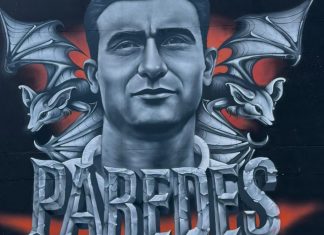 Albal presenta un mural en homenaje al futbolista local Pepe Paredes